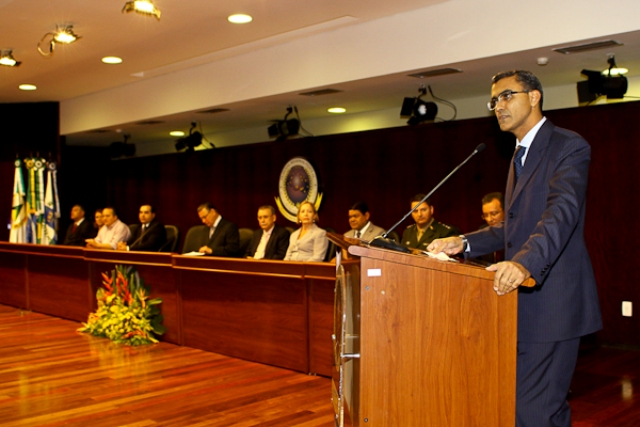 Procurador geral de Cuiabá prestigia posse da diretoria do Foro do Tribunal Regional Federal