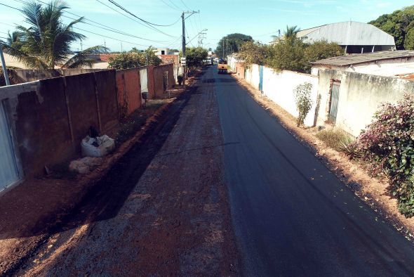 Prefeitura de Cuiabá  Vias do bairro CPA III são contempladas com