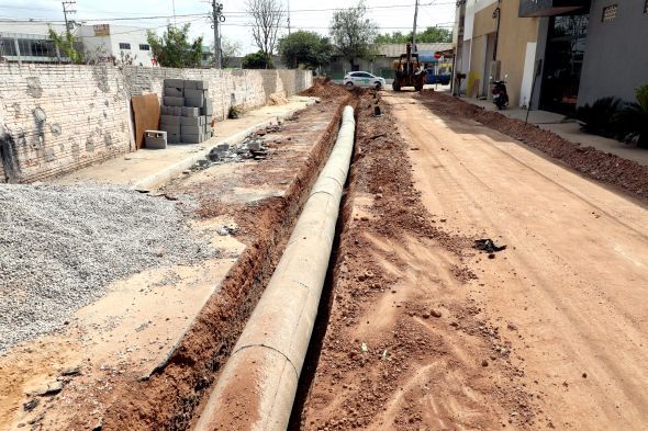 Prefeitura de Cuiabá  Vias do bairro CPA III são contempladas com